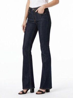 Paper Denim Heavy Weight Flared Dark Wash Jeans NEW- Sz. 24